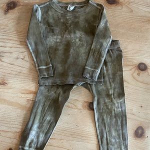 Organic natural hand dyed Hanna Andersson pajamas